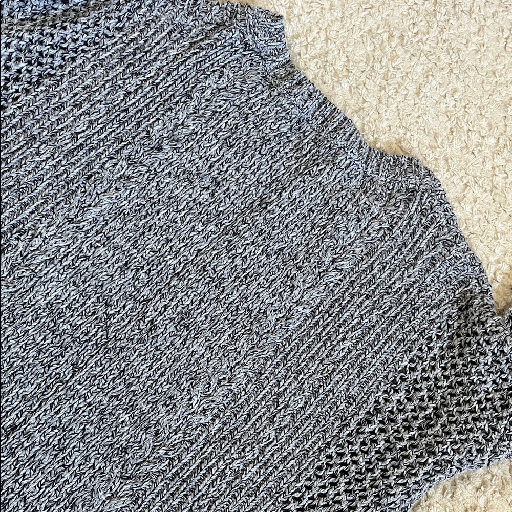 Madewell Marled Knit Plaza Crewneck Pullover Sweater - Picture 9 of 10